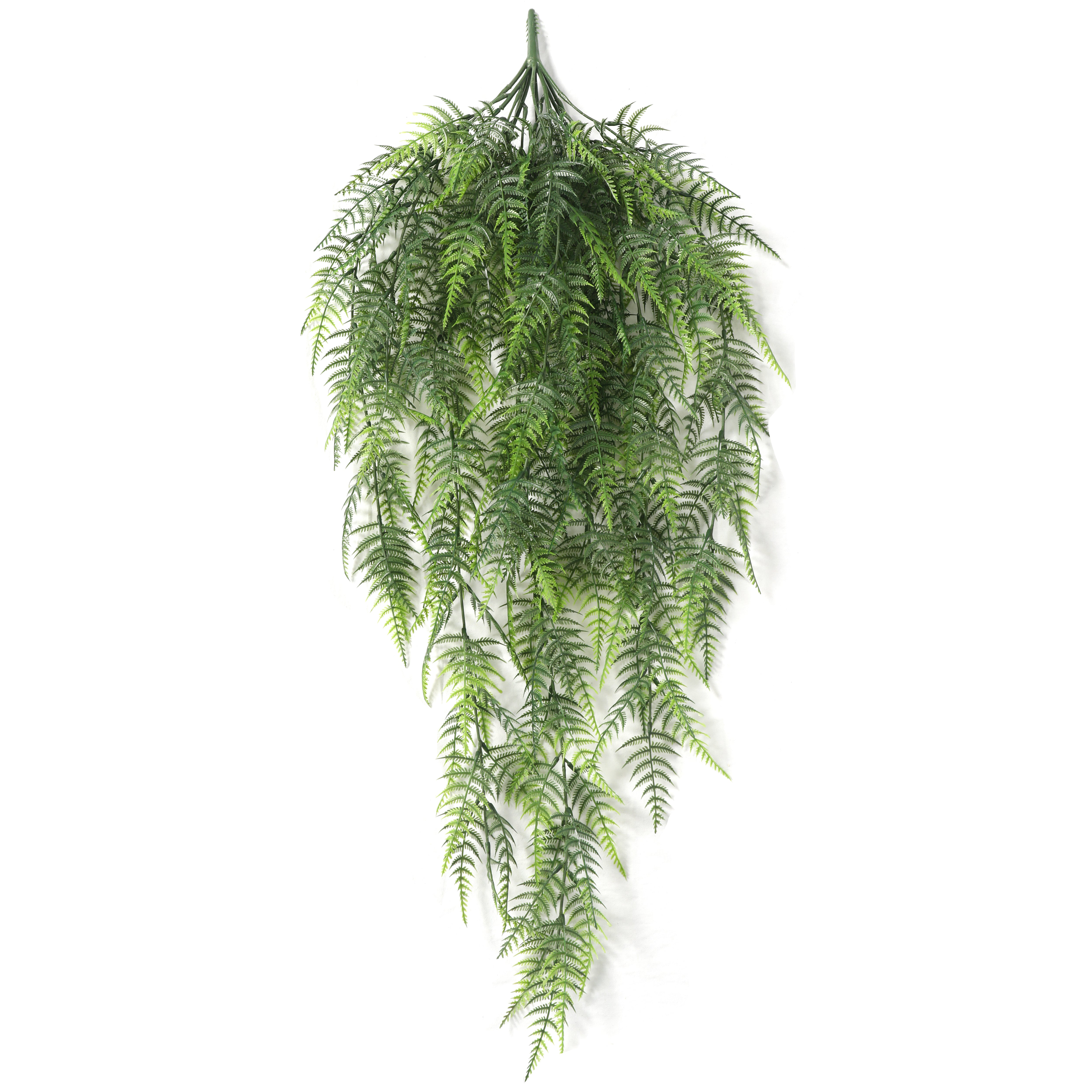 Lady Fern Artificial Hanging Plant Outdoor