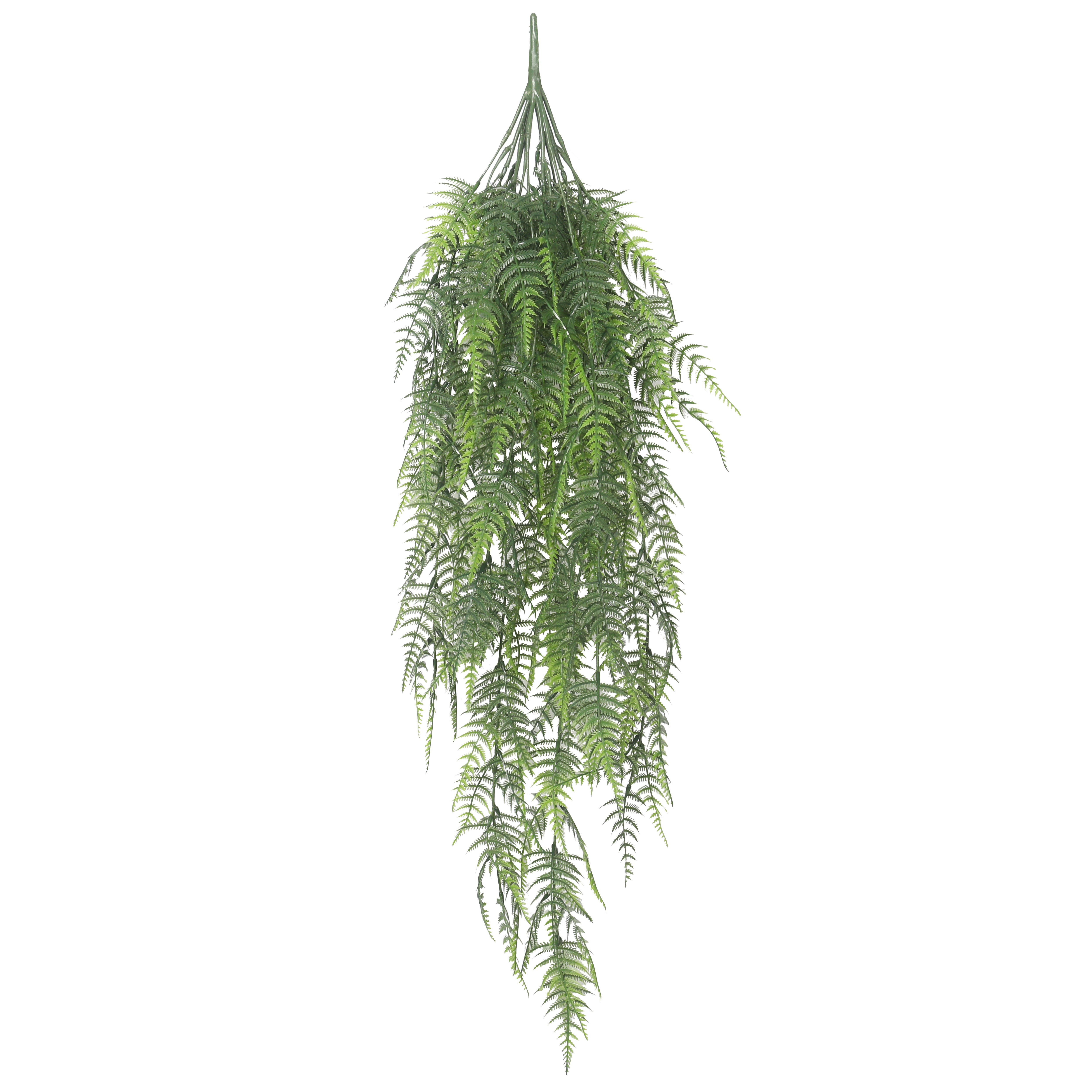 Lady Fern Artificial Hanging Plant Outdoor