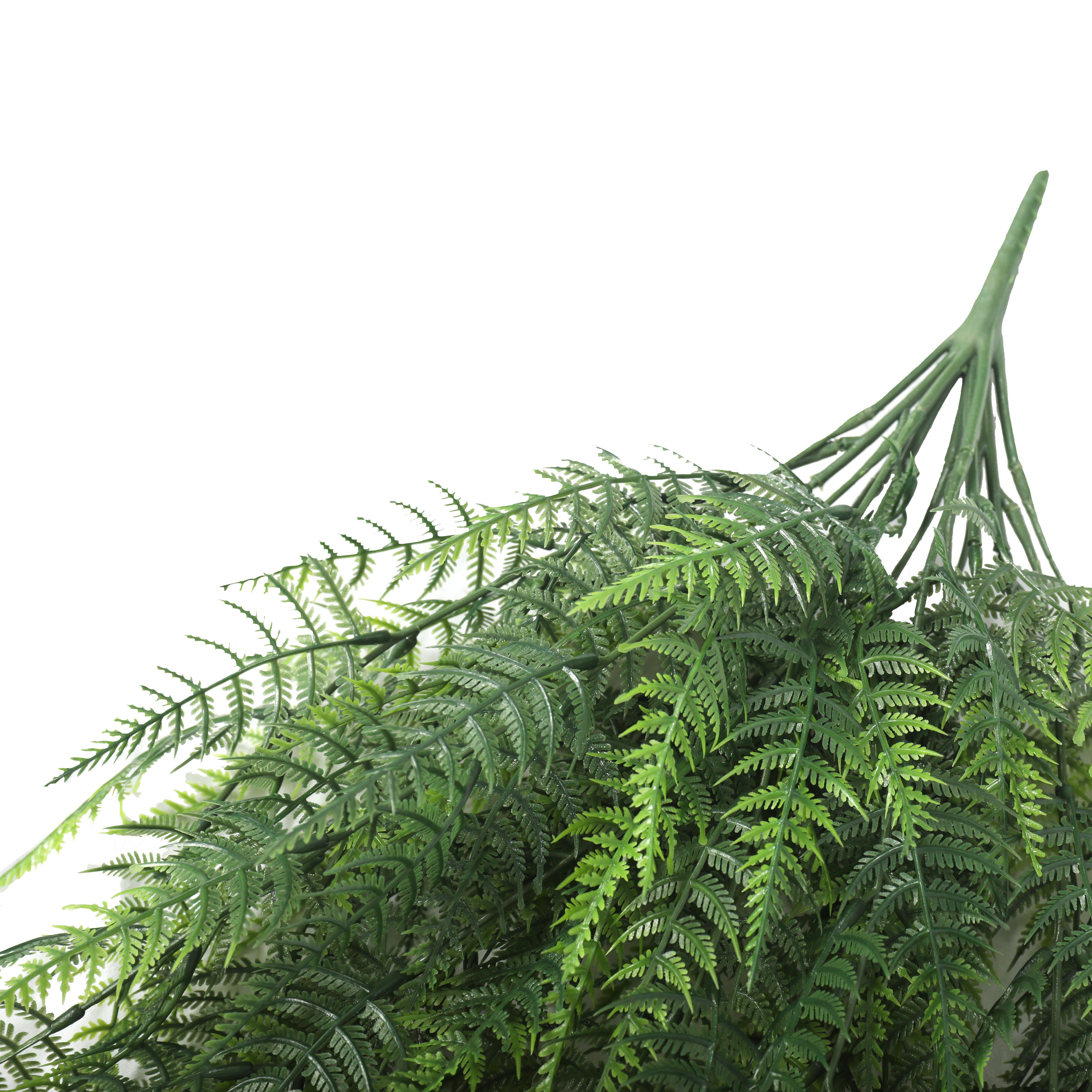 Lady Fern Artificial Hanging Plant Outdoor