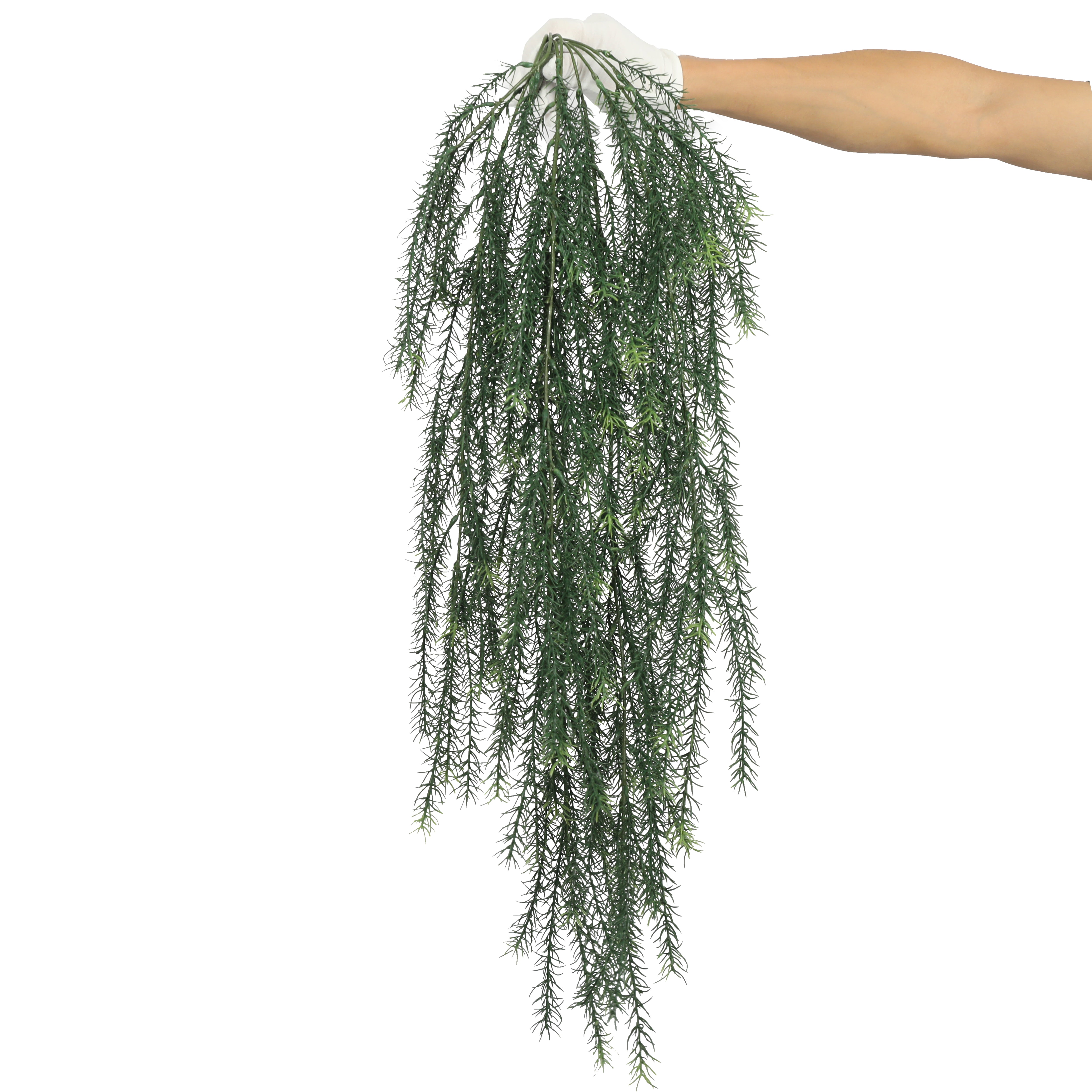 Asparagus Fern Artificial Hanging Plant Outdoor
