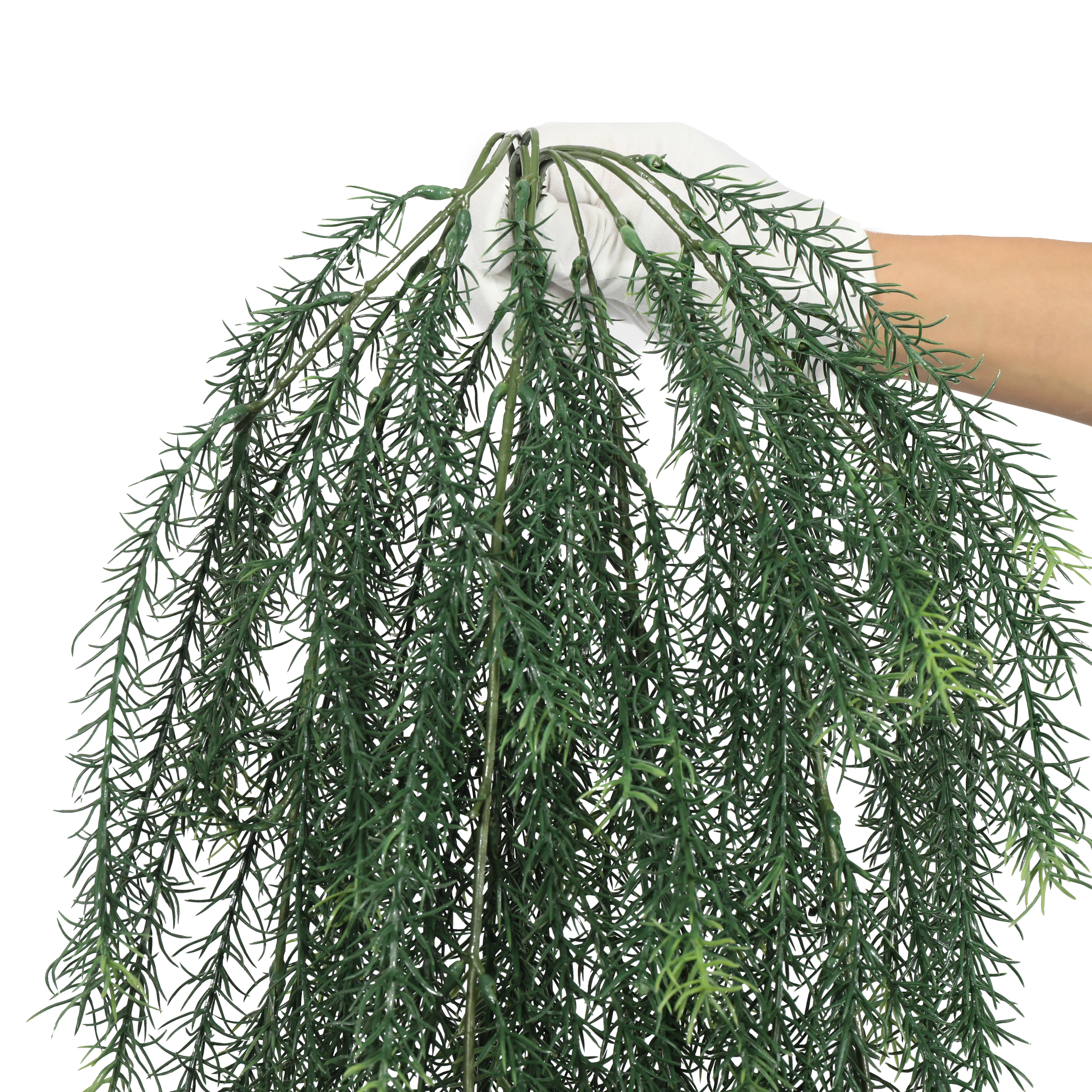 Asparagus Fern Artificial Hanging Plant Outdoor
