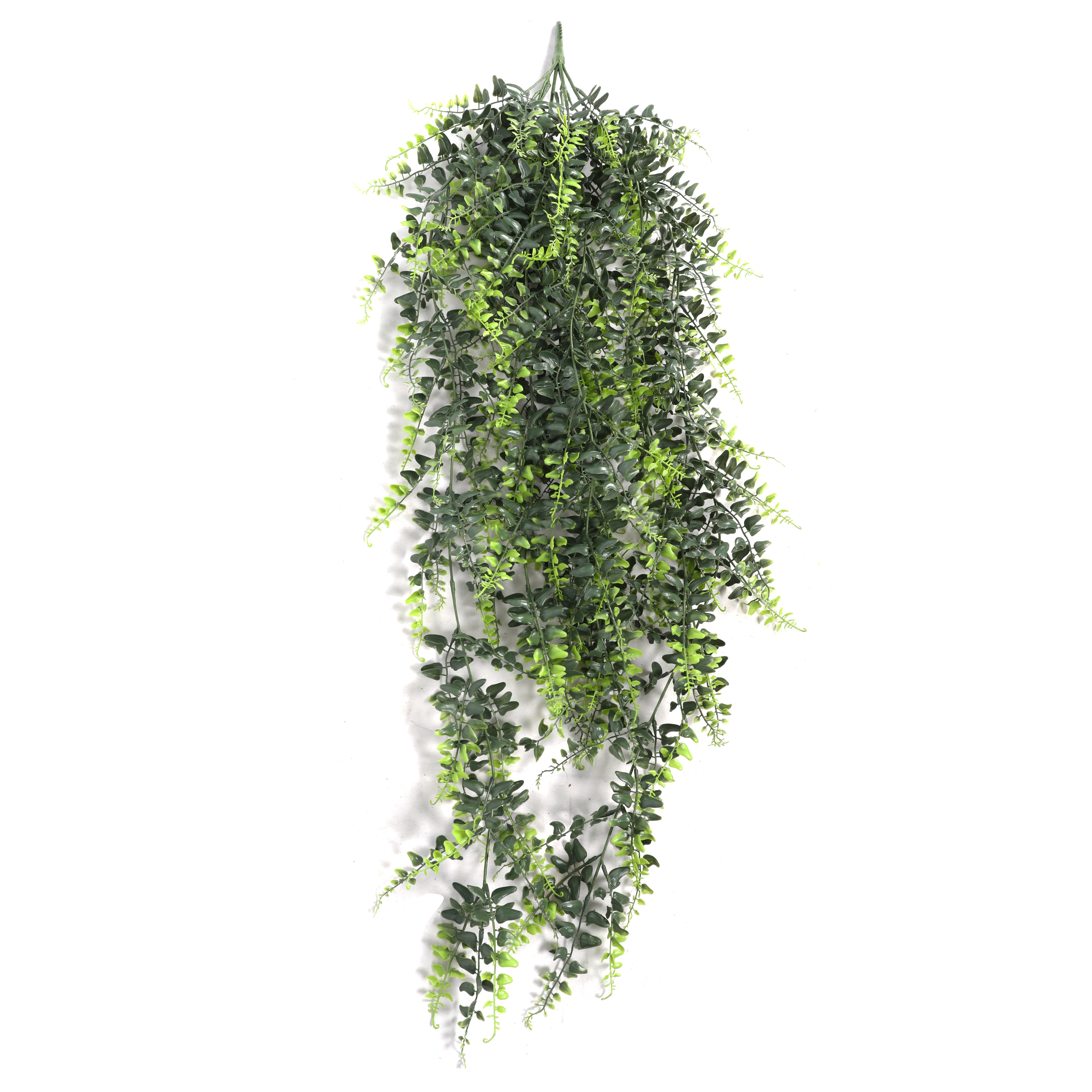 Curling Fern Artificial Hanging Plant Outdoor