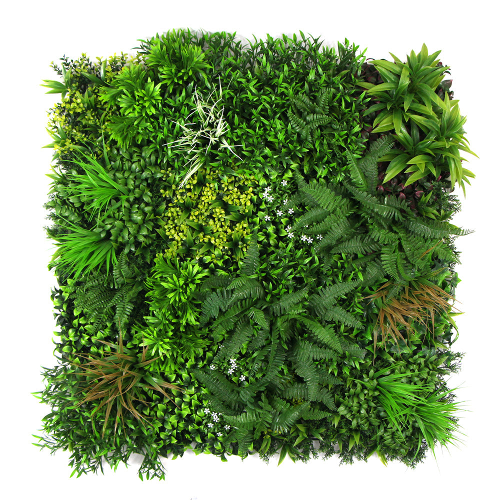 Rain Forest Artificial Greenwall 1m x 1m