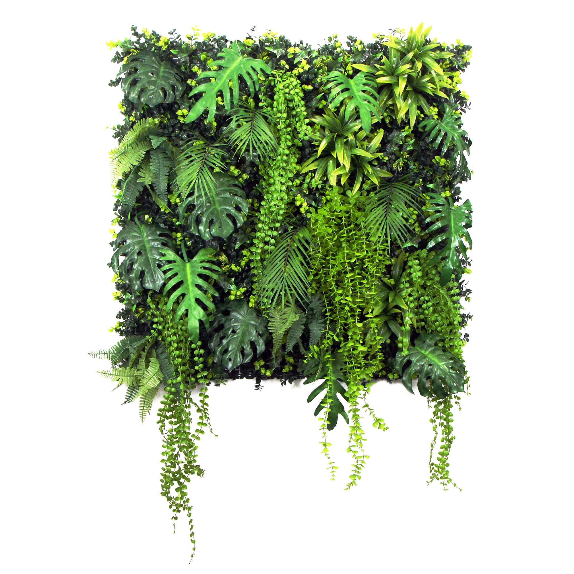 Tropical Forest Artificial Greenwall INDOOR ONLY 1m x 1m