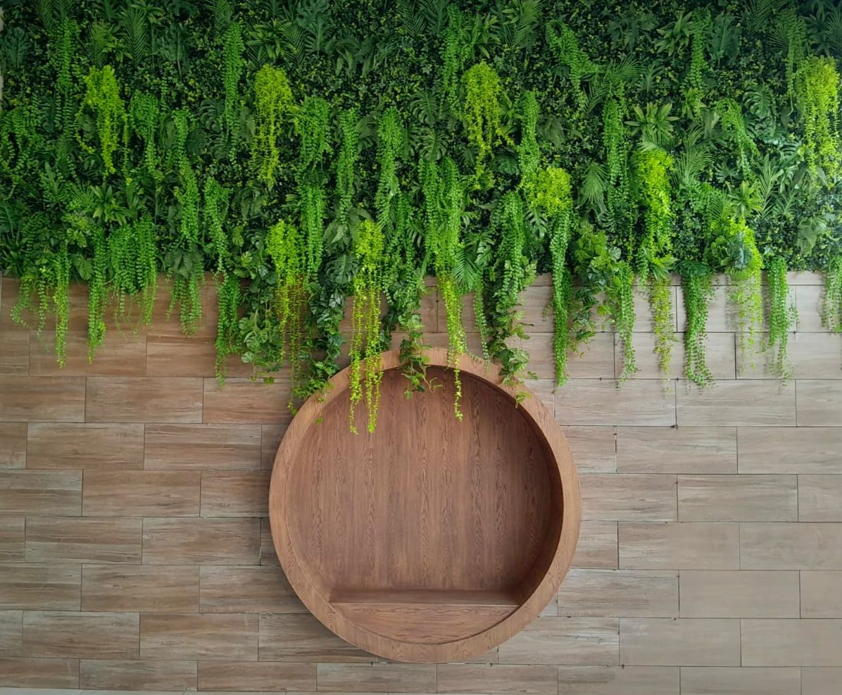 Tropical Forest Artificial Greenwall INDOOR ONLY 1m x 1m