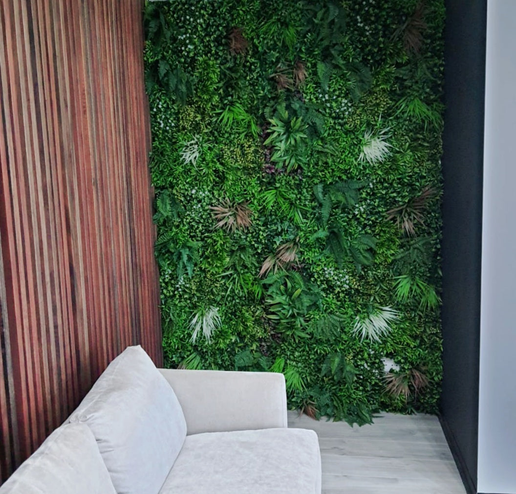 Rain Forest Artificial Greenwall 1m x 1m