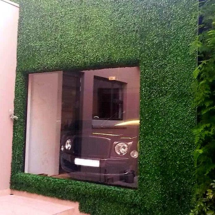 Leaf & Living box leaf artificial hedging wall cladding